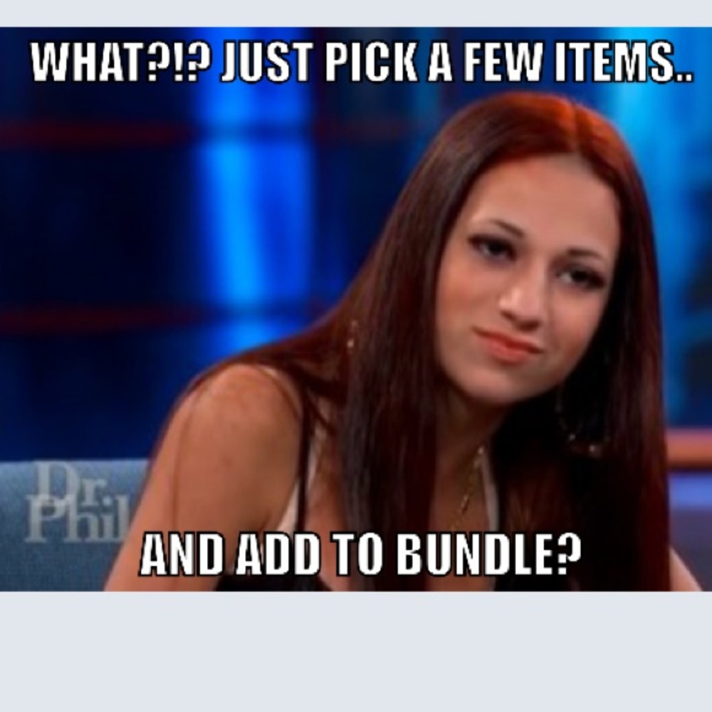 You pick items—then offer 20,25,30!!